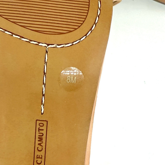 Vince Camuto Sandals Size 8M Pink Ankle Strap Block Heel - Picture 8 of 10